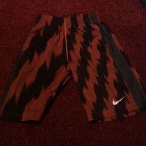 Black/Orange shorts